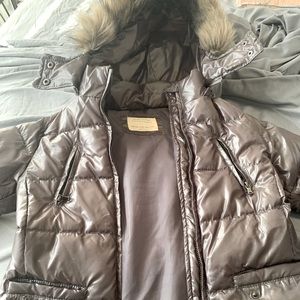 Girls Zara hooded coat
